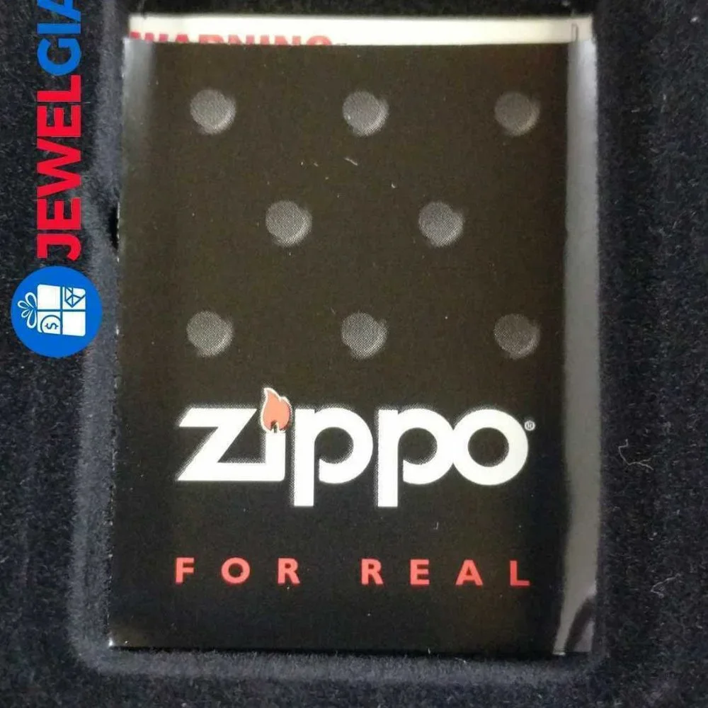 NEW ZIPPO GOLD EDITION BLING VARY RARE $ SIGN WITH Z-CLIP